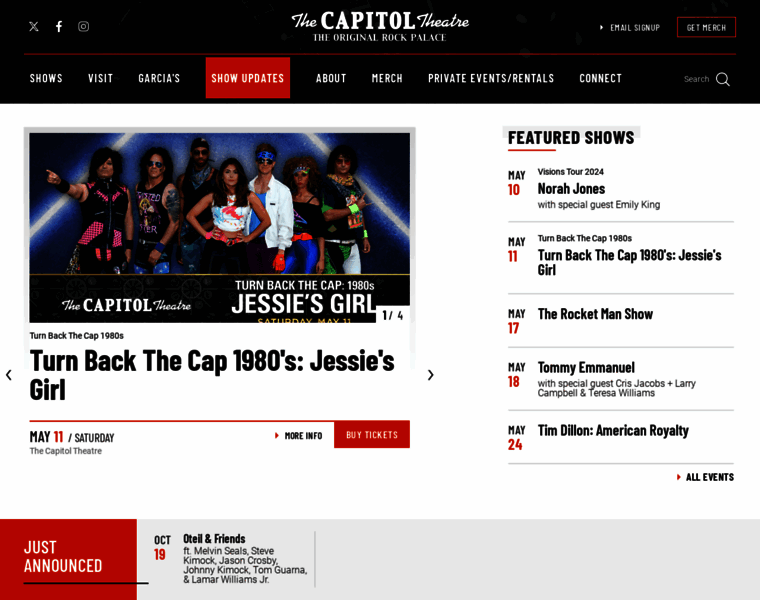 Thecapitoltheatre.com thumbnail