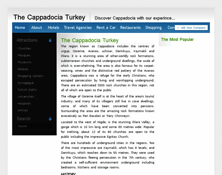 Thecappadociaturkey.com thumbnail