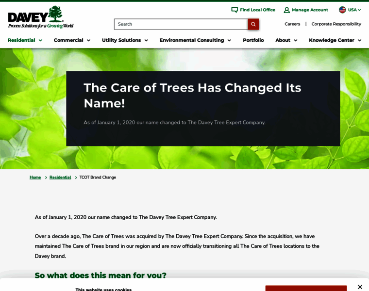 Thecareoftrees.com thumbnail