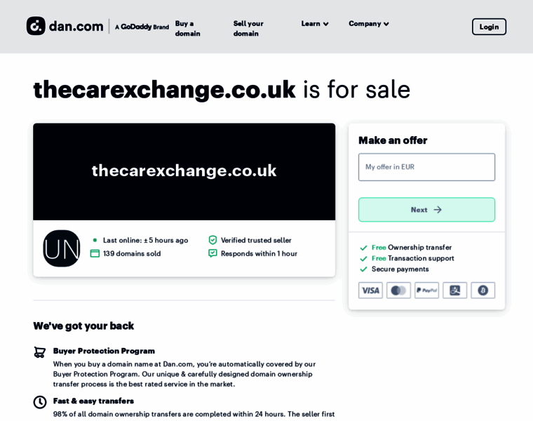 Thecarexchange.co.uk thumbnail