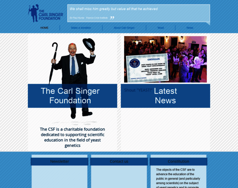 Thecarlsingerfoundation.org thumbnail Thecarlsingerfoundation.org thumbnail