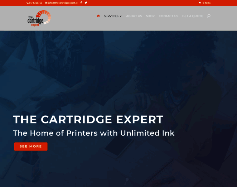 Thecartridgeexpert.ie thumbnail
