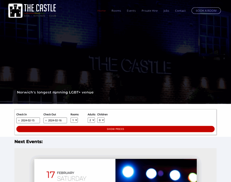 Thecastle-pub.com thumbnail