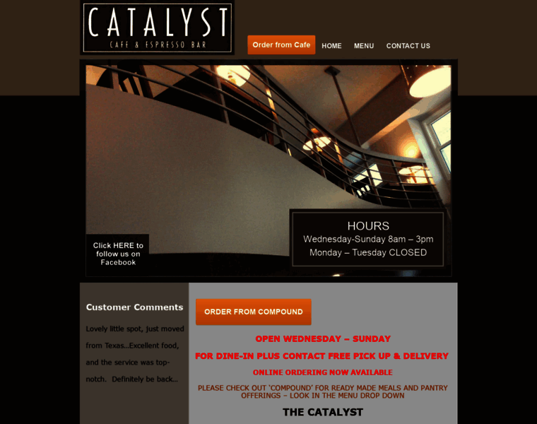 Thecatalystcafe.com thumbnail