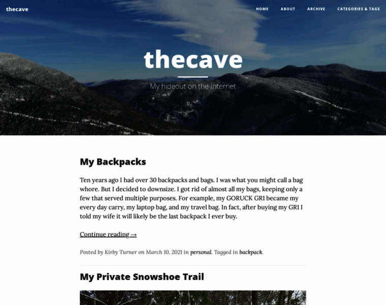 Thecave.com thumbnail