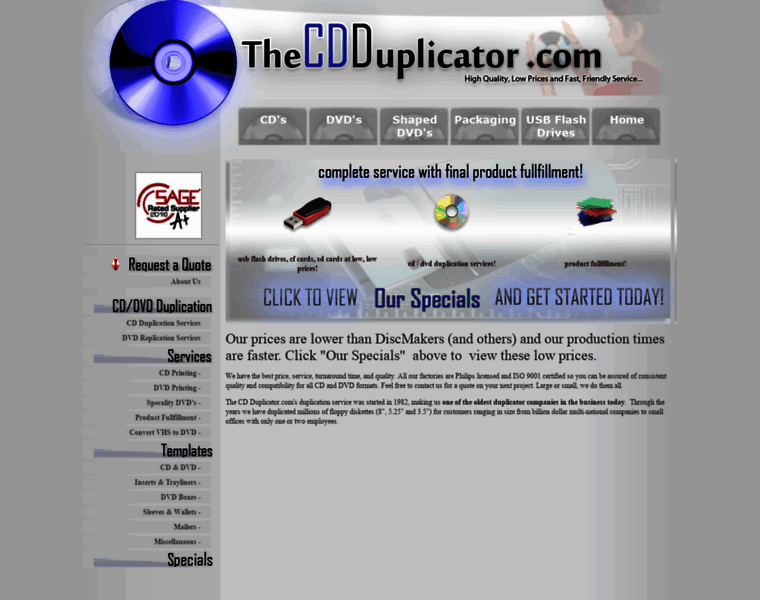 Thecdduplicator.com thumbnail