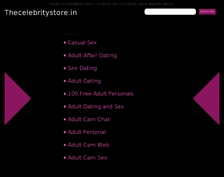 Thecelebritystore.in thumbnail
