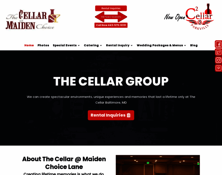 Thecellarbaltimore.com thumbnail