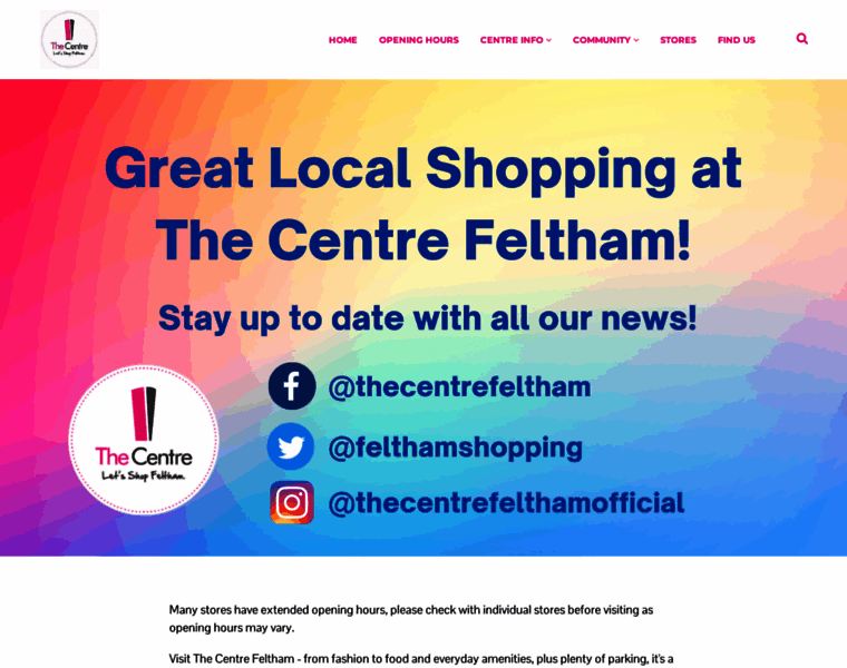Thecentrefeltham.co.uk thumbnail