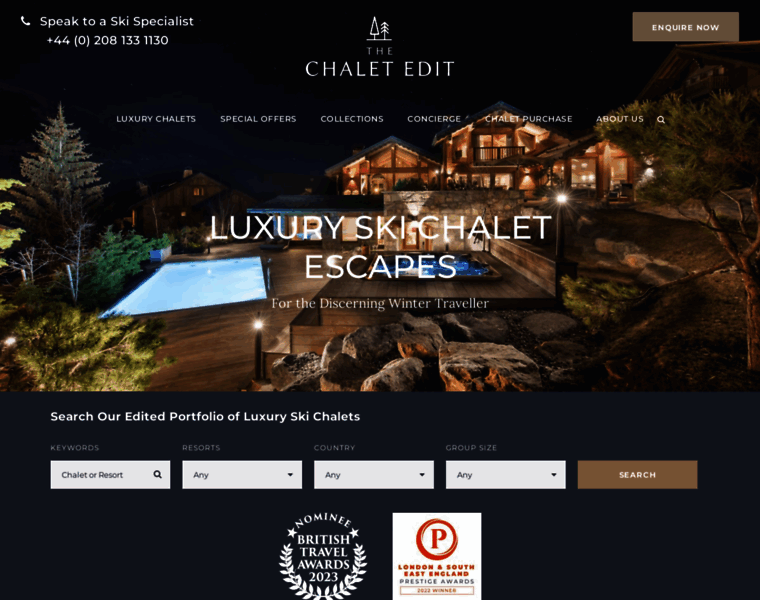 Thechaletedit.com thumbnail