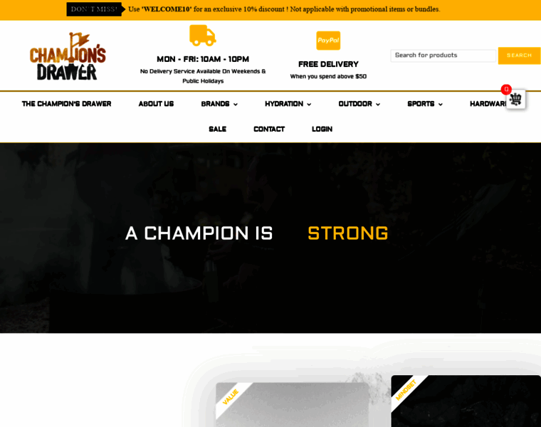 Thechampionsdrawer.com thumbnail