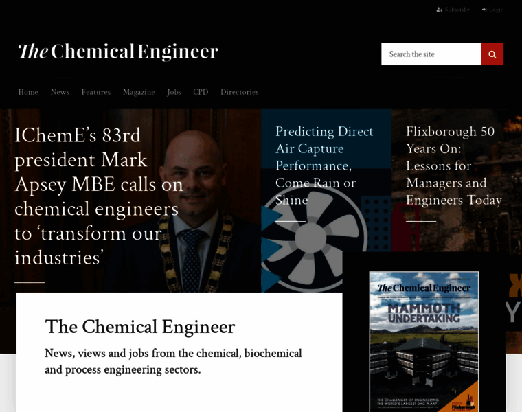 Thechemicalengineer.com thumbnail