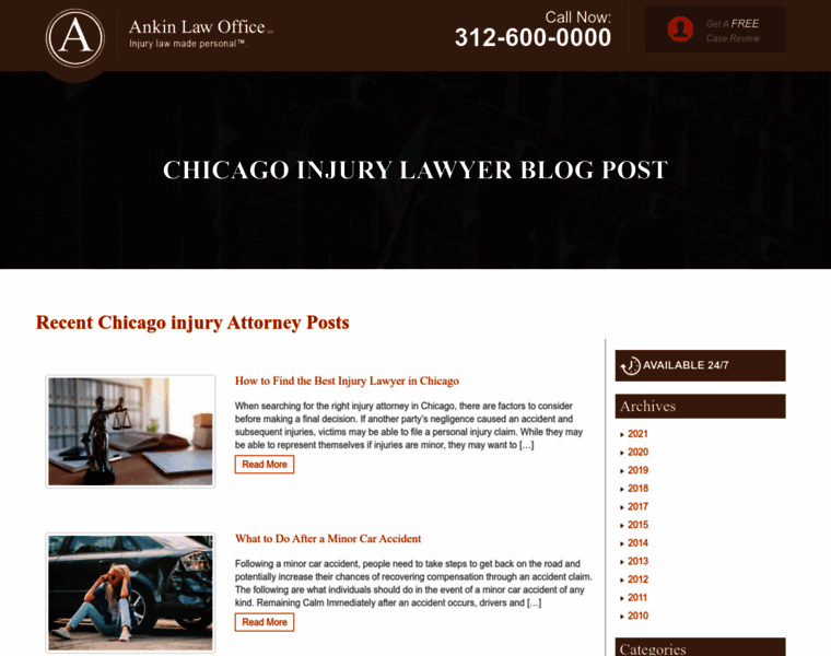 Thechicago-injury-lawyer.com thumbnail