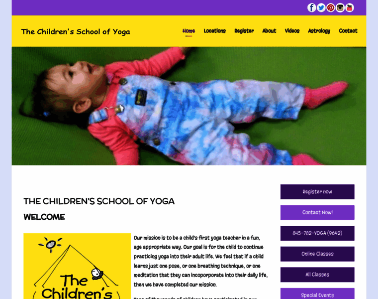 Thechildrensschoolofyoga.com thumbnail