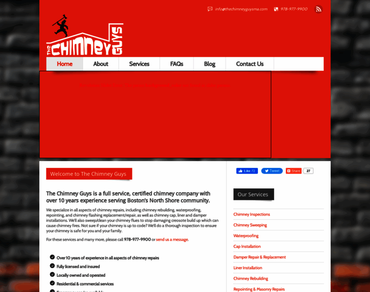 Thechimneyguysma.com thumbnail