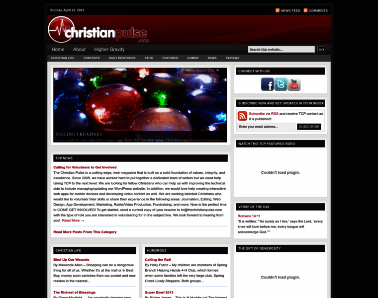 Thechristianpulse.com thumbnail