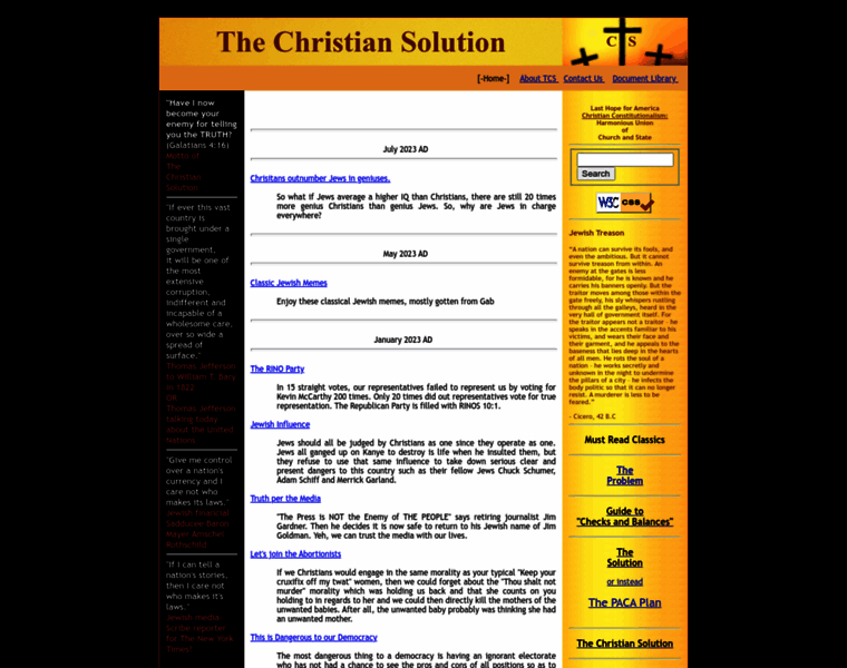 Thechristiansolution.com thumbnail