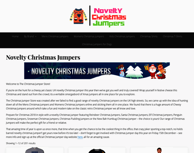Thechristmasjumperstore.co.uk thumbnail