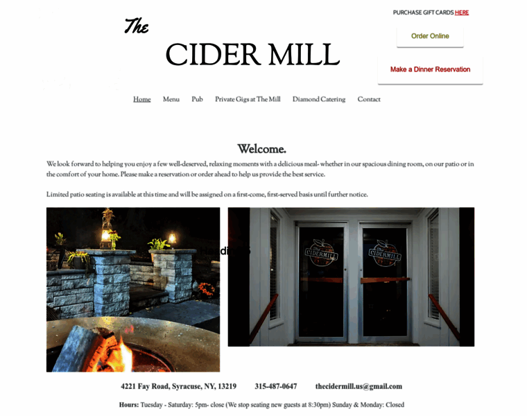 Thecidermill.us thumbnail