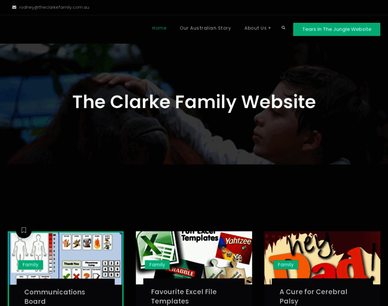 Theclarkefamily.com.au thumbnail