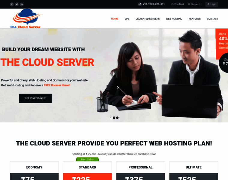 Thecloudserver.info thumbnail