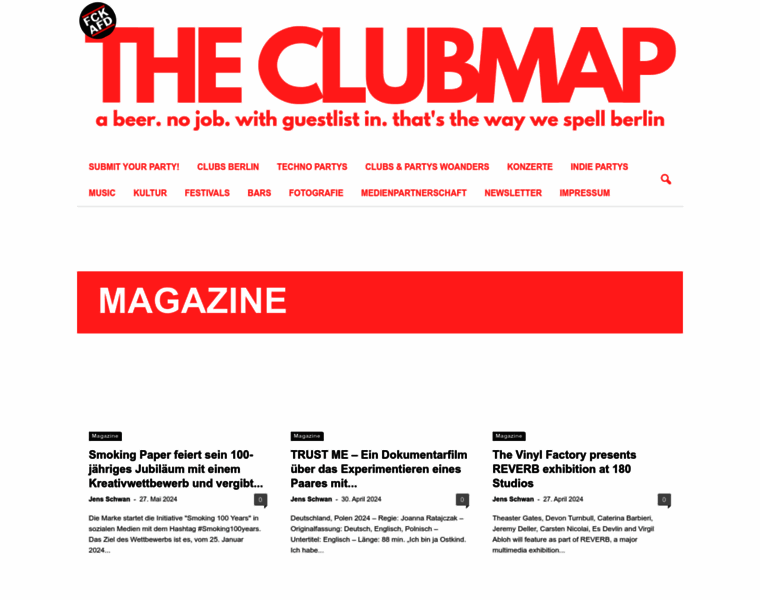 Theclubmap.com thumbnail