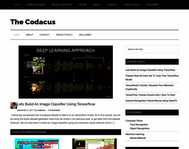 Thecodacus.com thumbnail