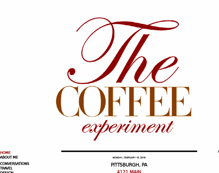 Thecoffeeexperiment.com thumbnail