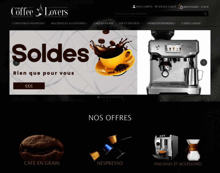 Thecoffeelovers.fr thumbnail