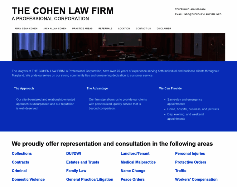 Thecohenlawfirm.info thumbnail