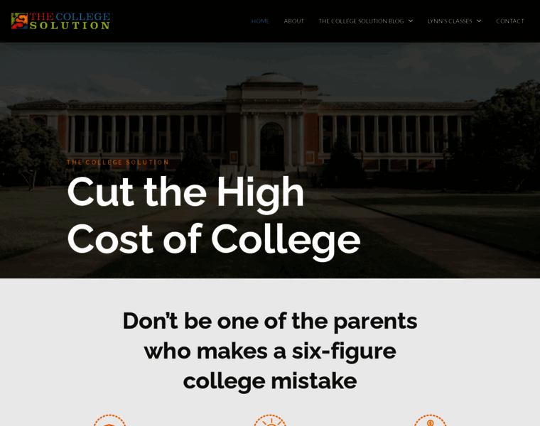 Thecollegesolution.com thumbnail