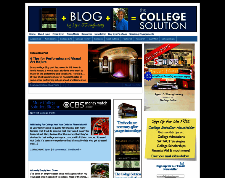 Thecollegesolutionblog.com thumbnail