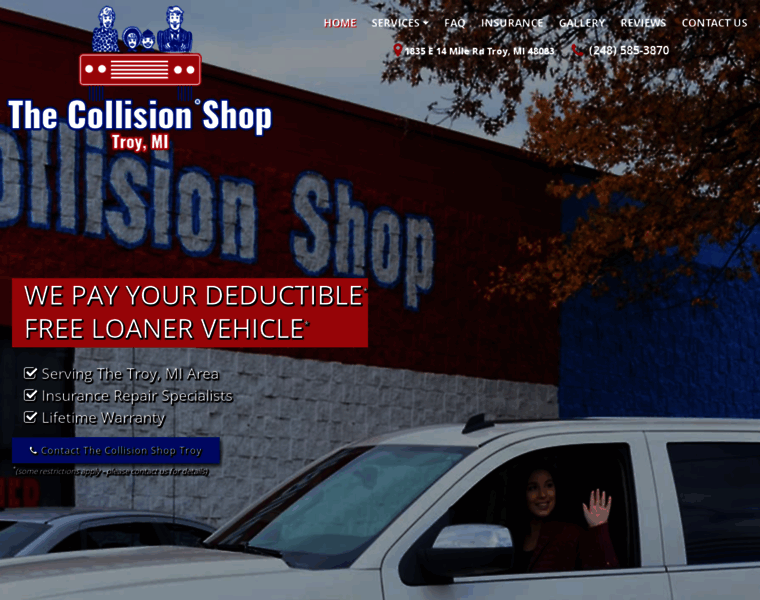 Thecollisionshoptroy.com thumbnail