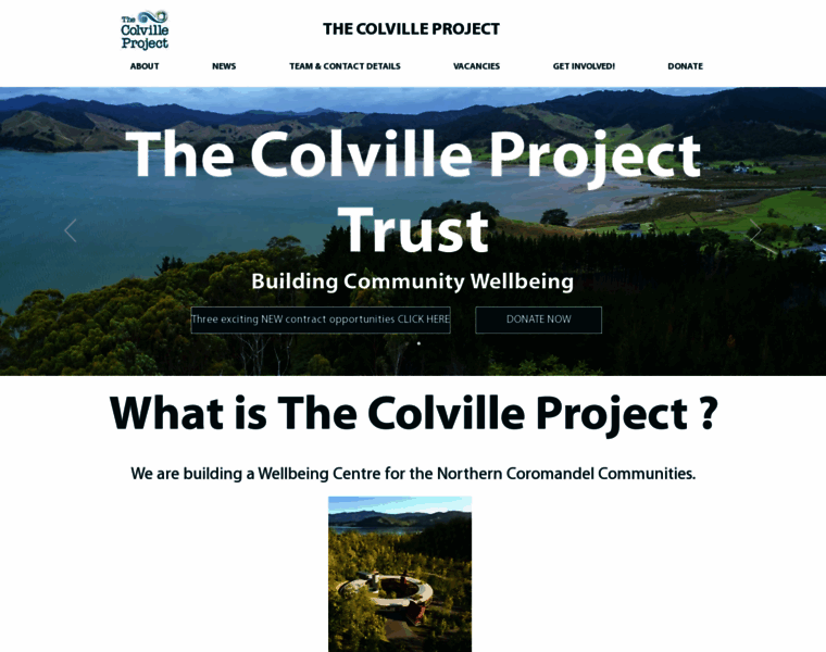 Thecolvilleproject.nz thumbnail