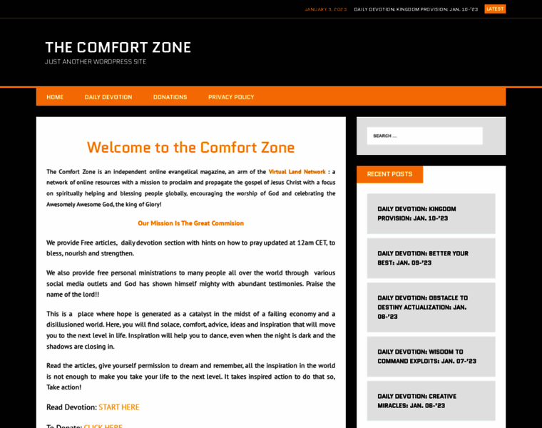 Thecomfortzone.se thumbnail