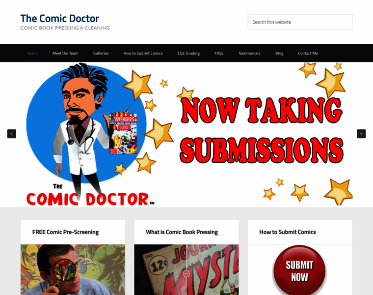 Thecomicdoctor.com thumbnail