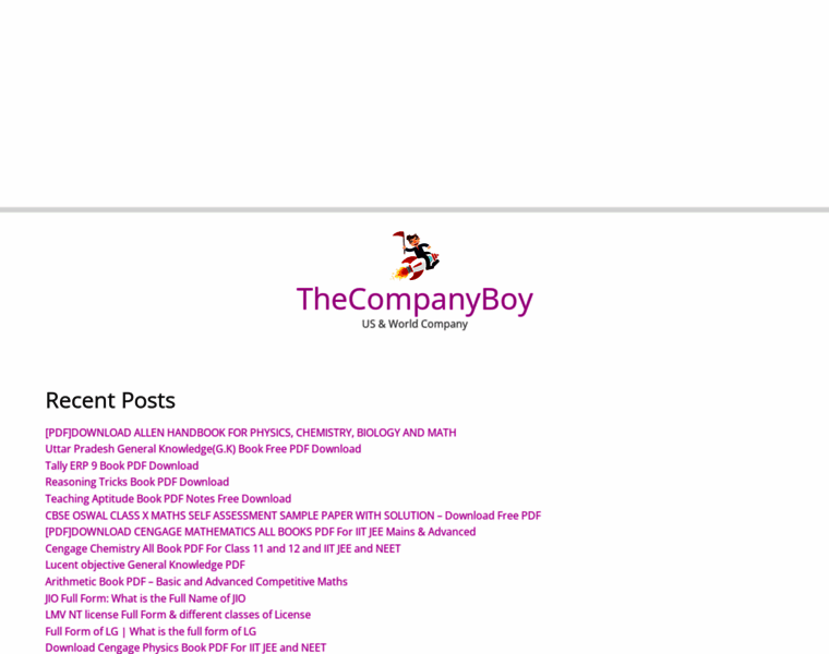 Thecompanyboy.com thumbnail