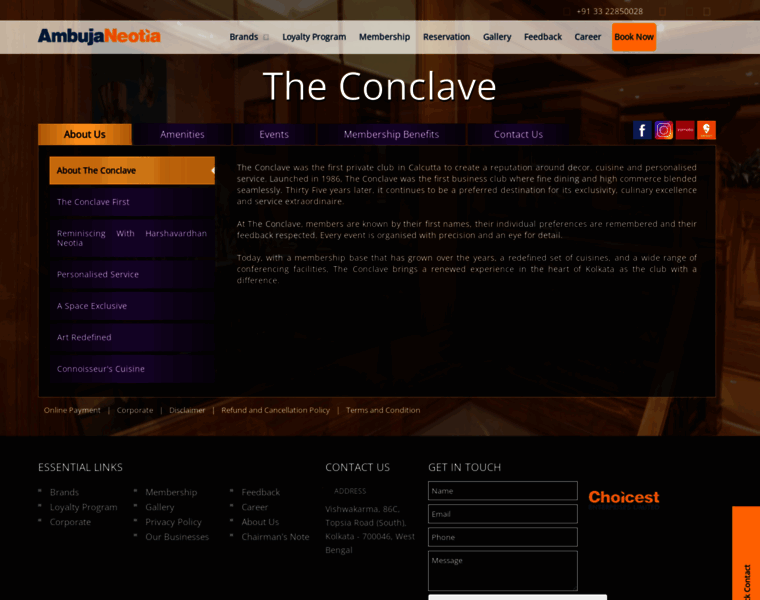 Theconclave.in thumbnail