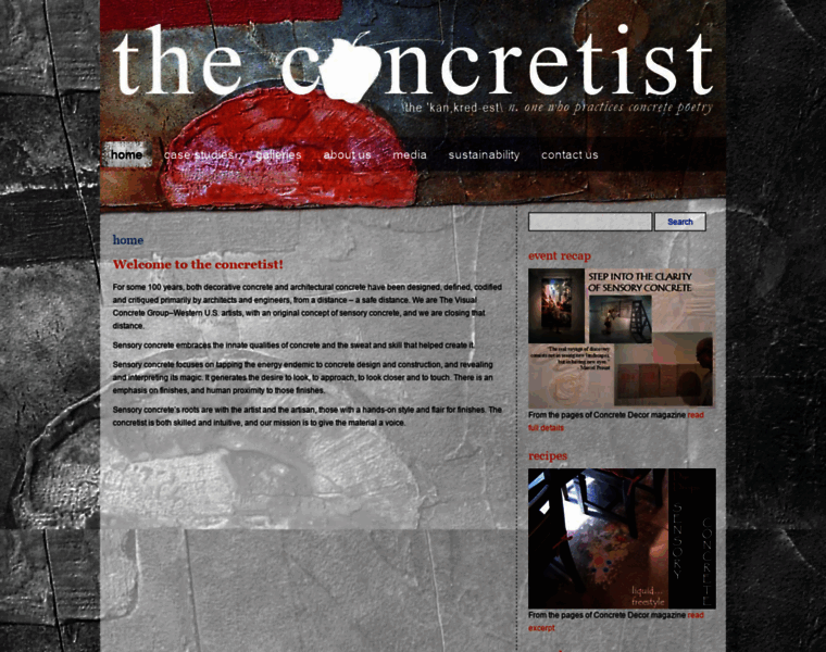 Theconcretist.com thumbnail