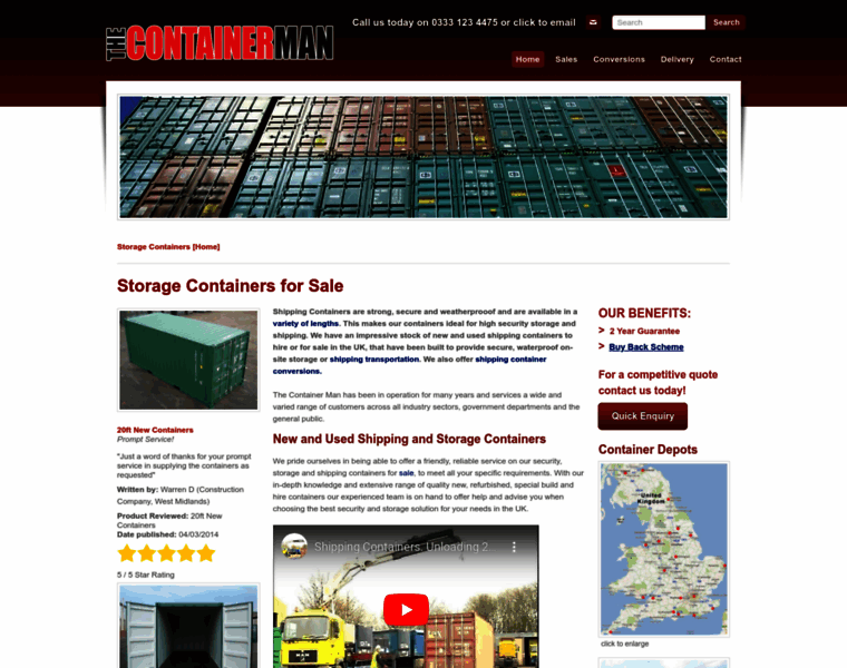 Thecontainerman.co.uk thumbnail