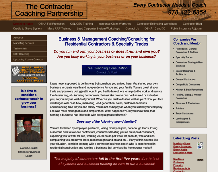Thecontractorcoachingpartnership.com thumbnail