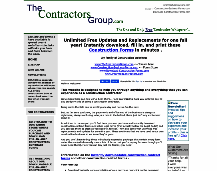 Thecontractorsgroup.com thumbnail