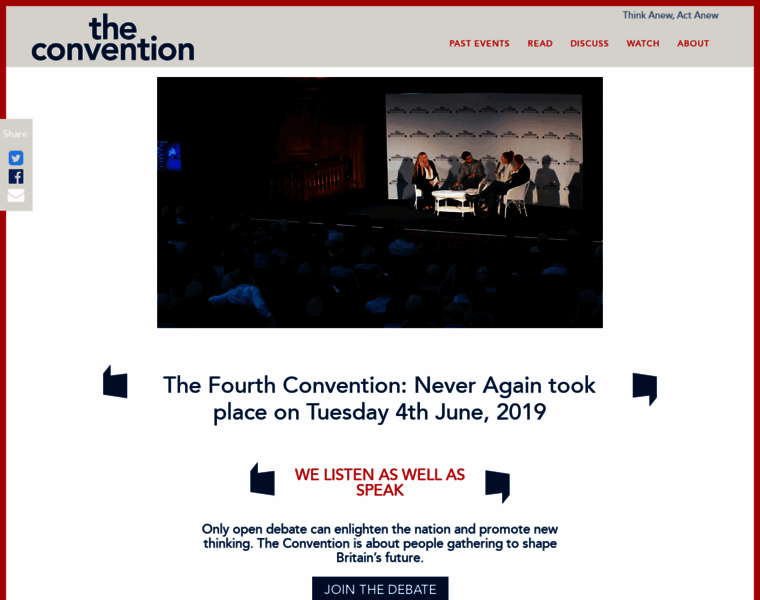 Theconvention.co.uk thumbnail