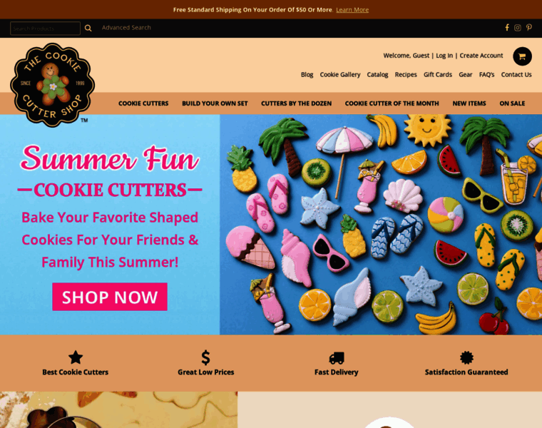 Thecookiecuttershop.com thumbnail Thecookiecuttershop.com thumbnail