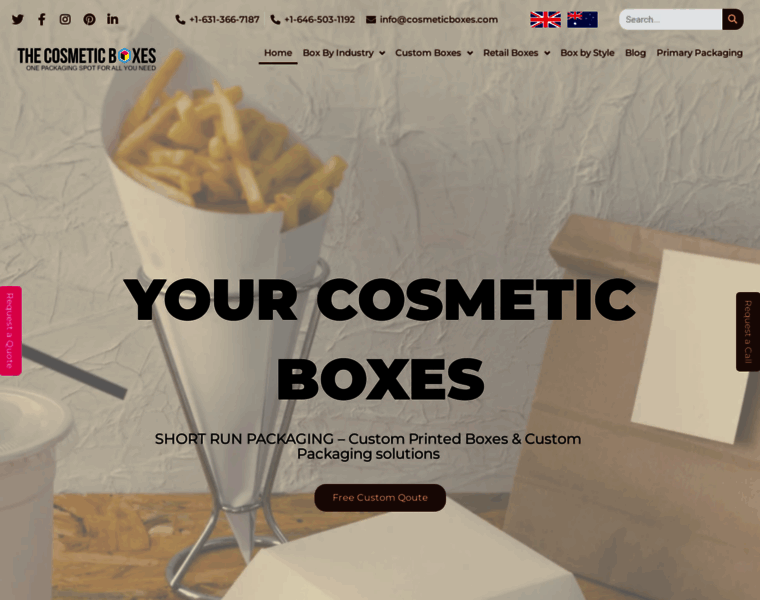 Thecosmeticboxes.com thumbnail