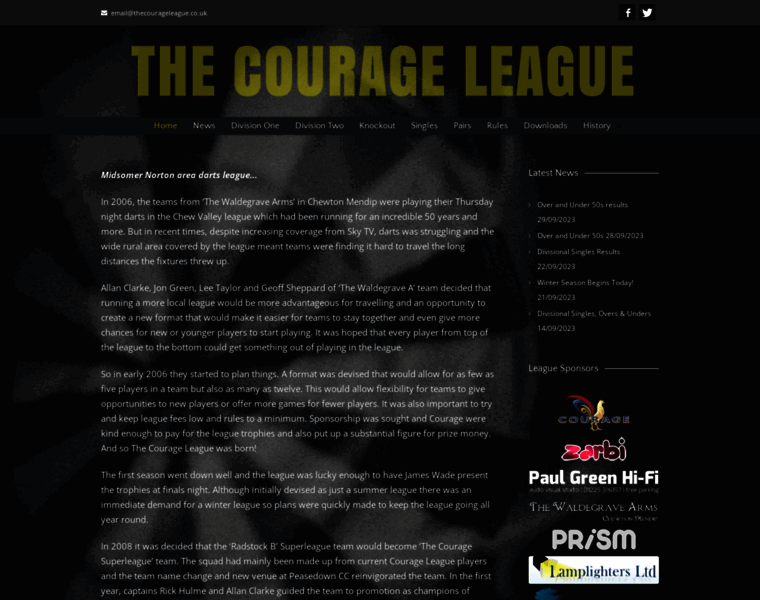 Thecourageleague.co.uk thumbnail