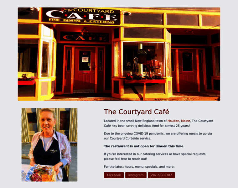 Thecourtyardcafe.biz thumbnail