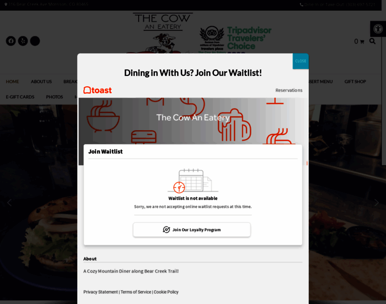 Thecoweatery.com thumbnail