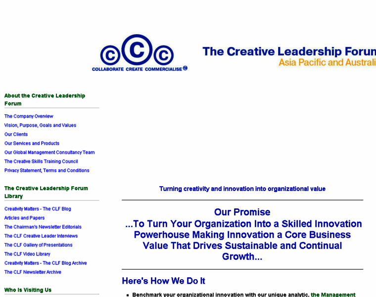 Thecreativeleadershipforum.com thumbnail