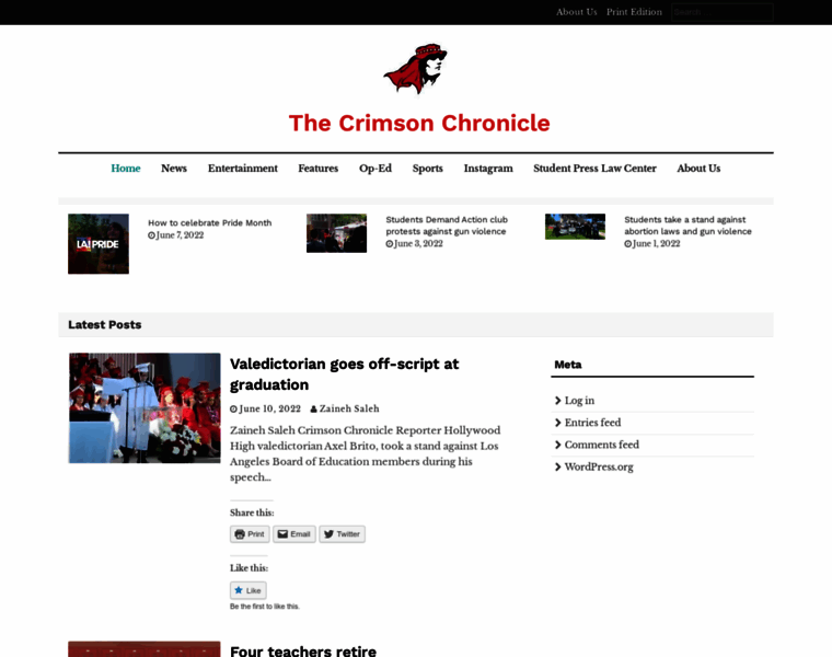 Thecrimsonchronicle.com thumbnail